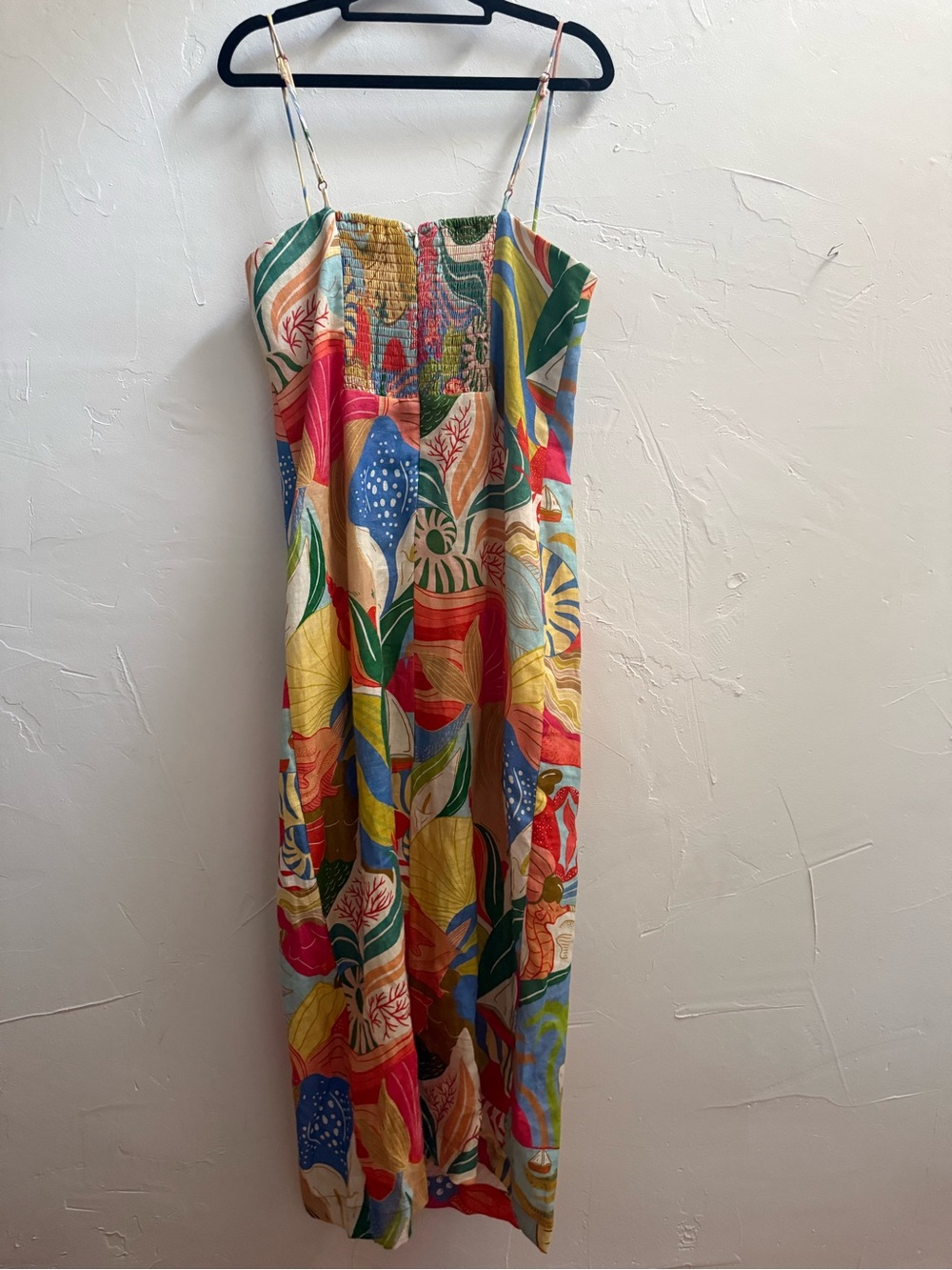 FARM Rio Vibrant Multicolor Tropical Maxi Skirt - Picture 2 of 3